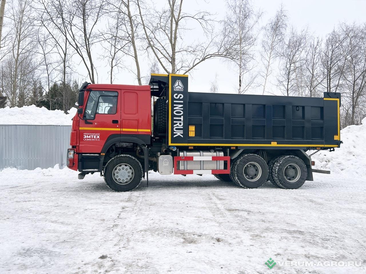 Грузовой автотранспорт - HOWO САМОСВАЛ HW76 6X4 (19 КУБ.М.) 