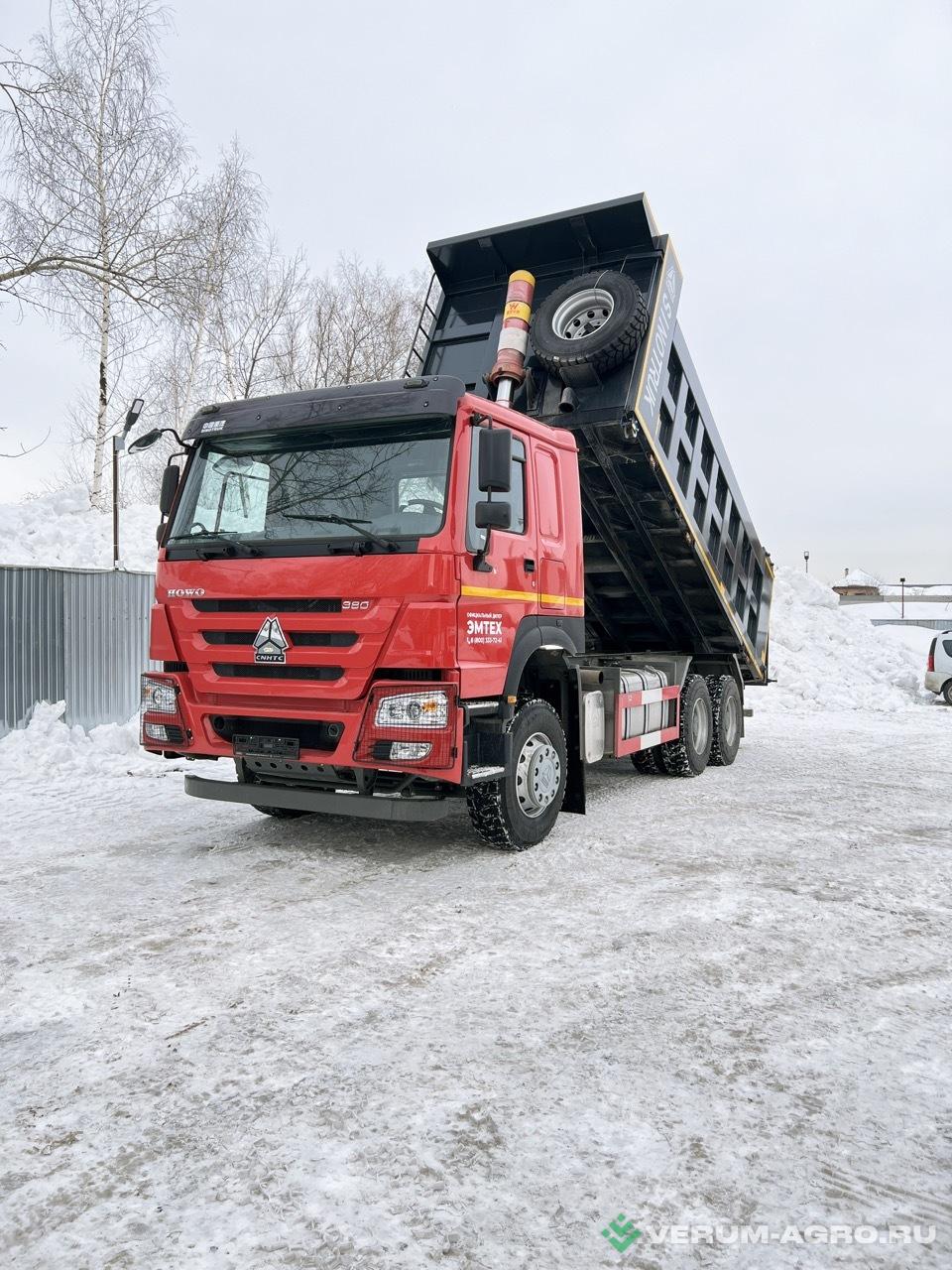 Грузовой автотранспорт - HOWO САМОСВАЛ HW76 6X4 (19 КУБ.М.) 