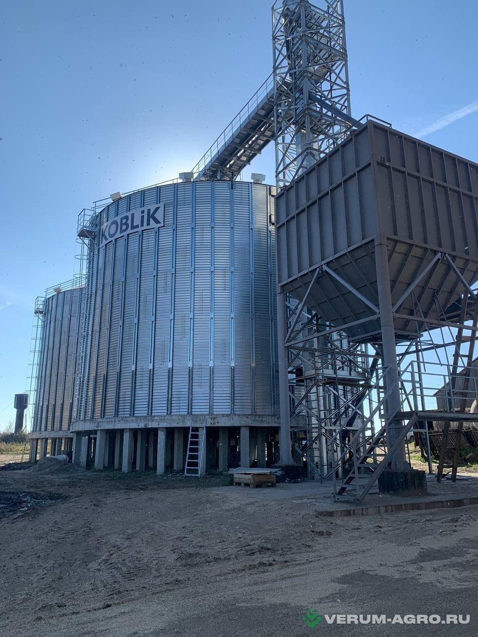 Дополнительное оборудование - KOBLiK Монтаж силосов для хранения зерна (2шт. х 2000т.) (Цена указана ориентировочная)