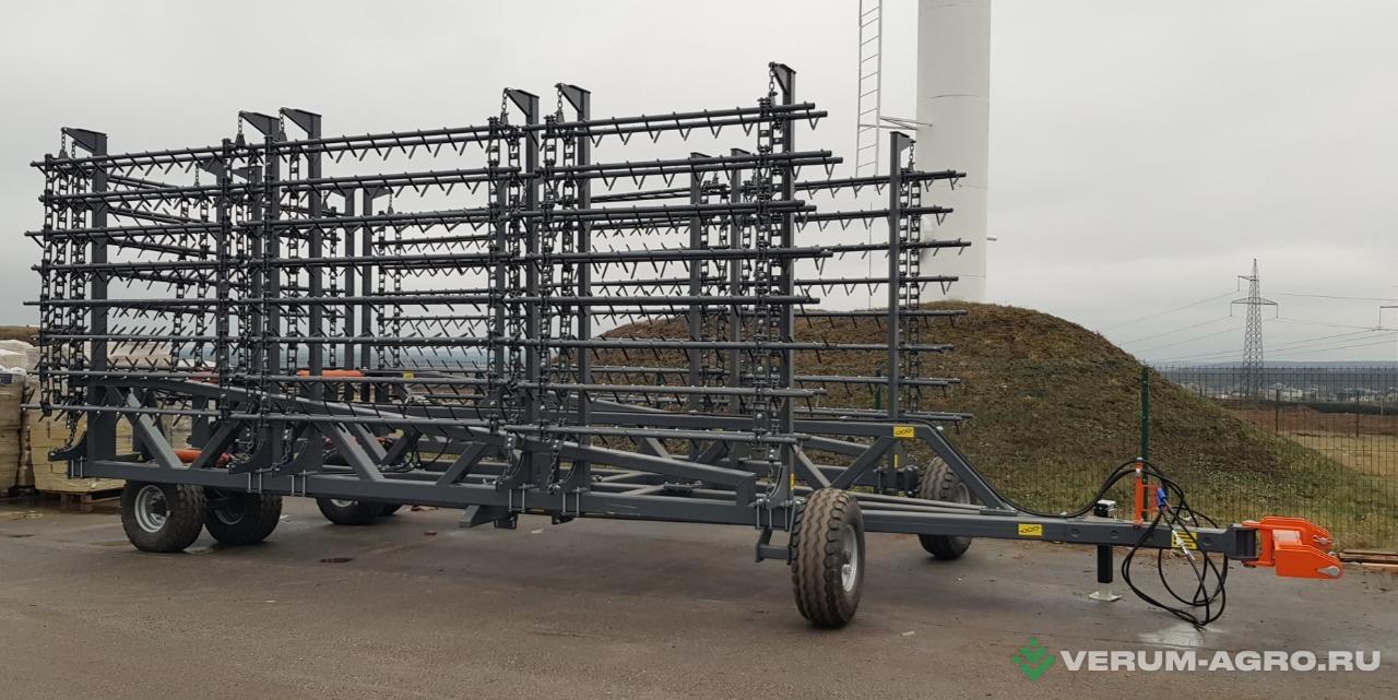 Прочее - ЗМС-ТЕХНОЛОДЖИ Борона зубовая шлейфовая «ЯРА» 18 м