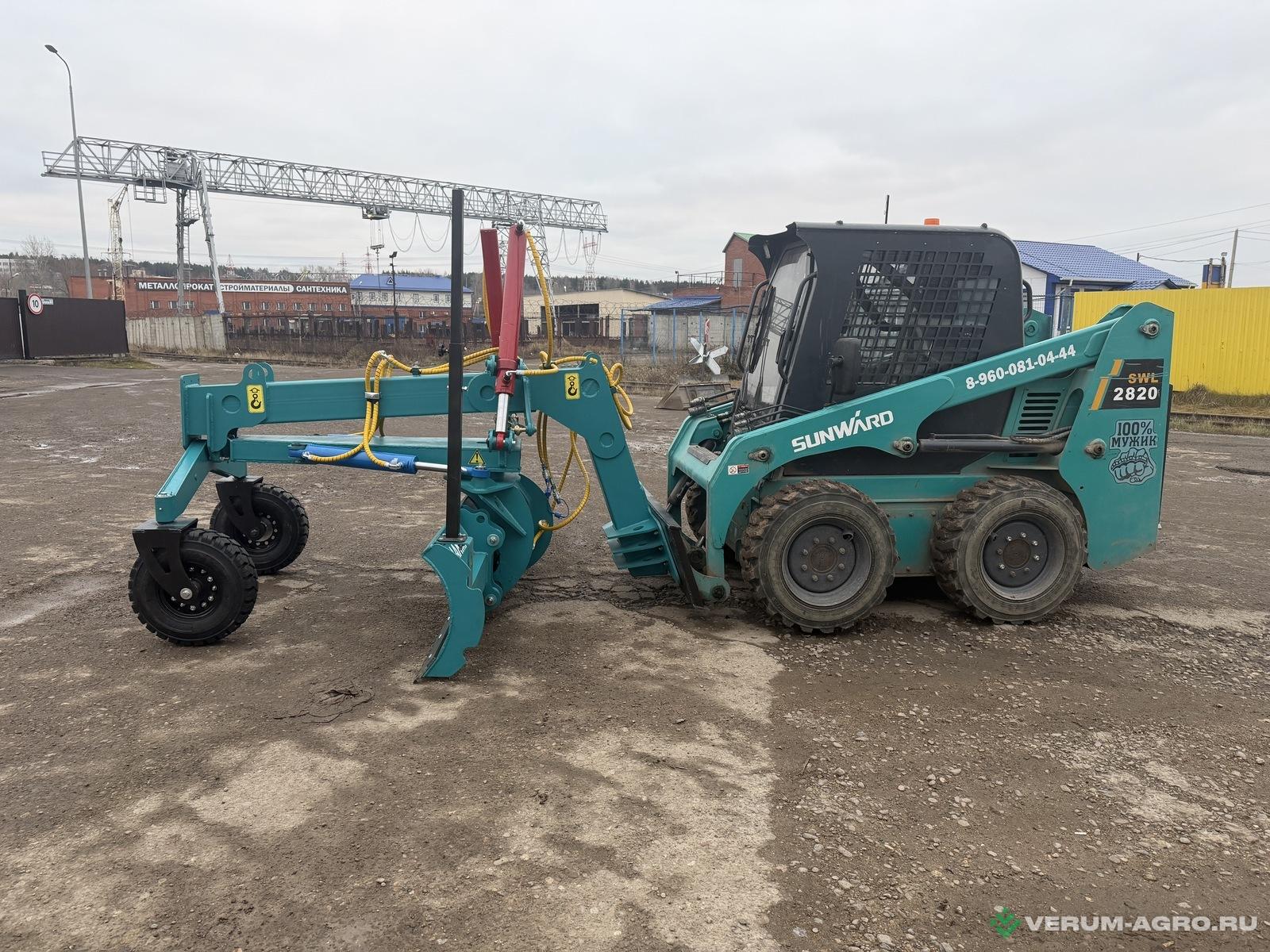 Прочее - HANMA Грейдер на мини погрузчик 3м