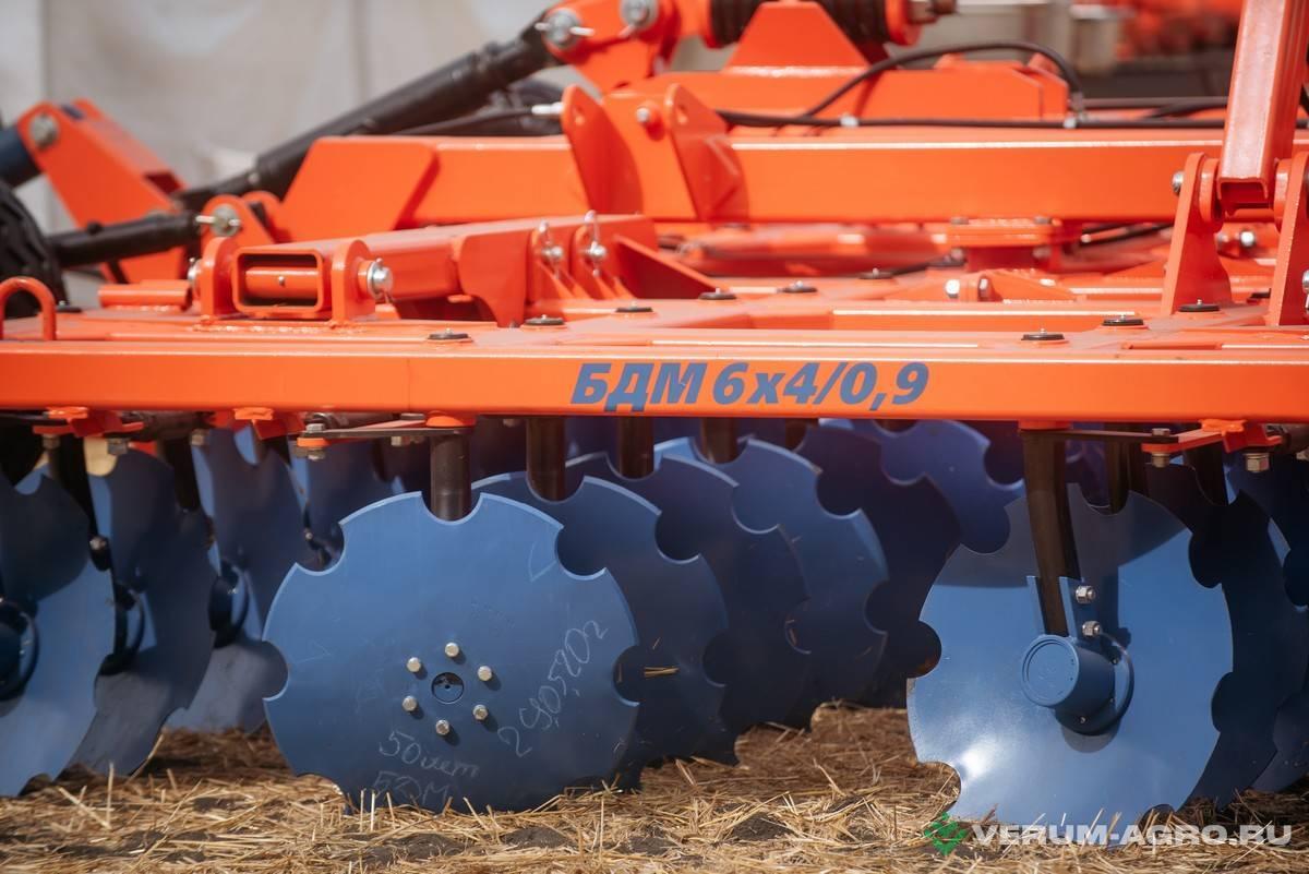 Бороны - БЕЛАГРОМАШ Борона дисковая модульная БДМ-6х4-0,9 с катком КШ