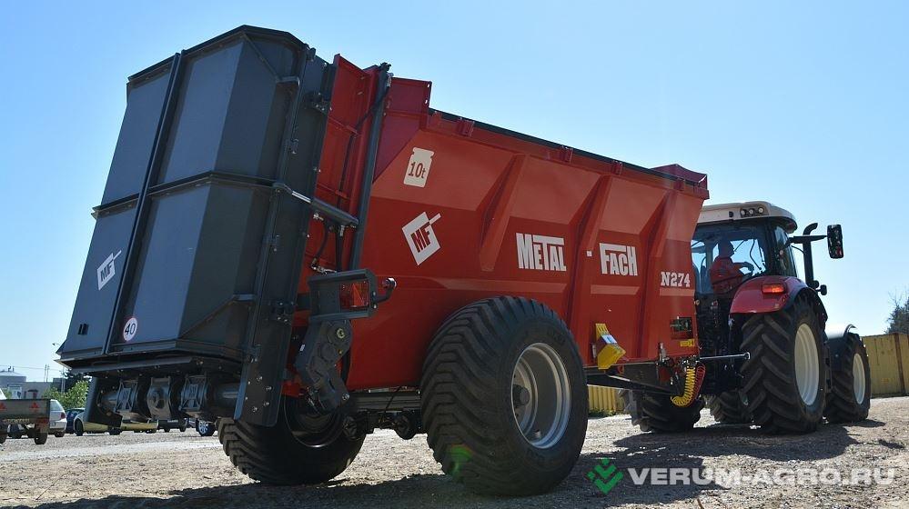 Разбрасыватели удобрений - METAL-FACH N-274 10 тонн