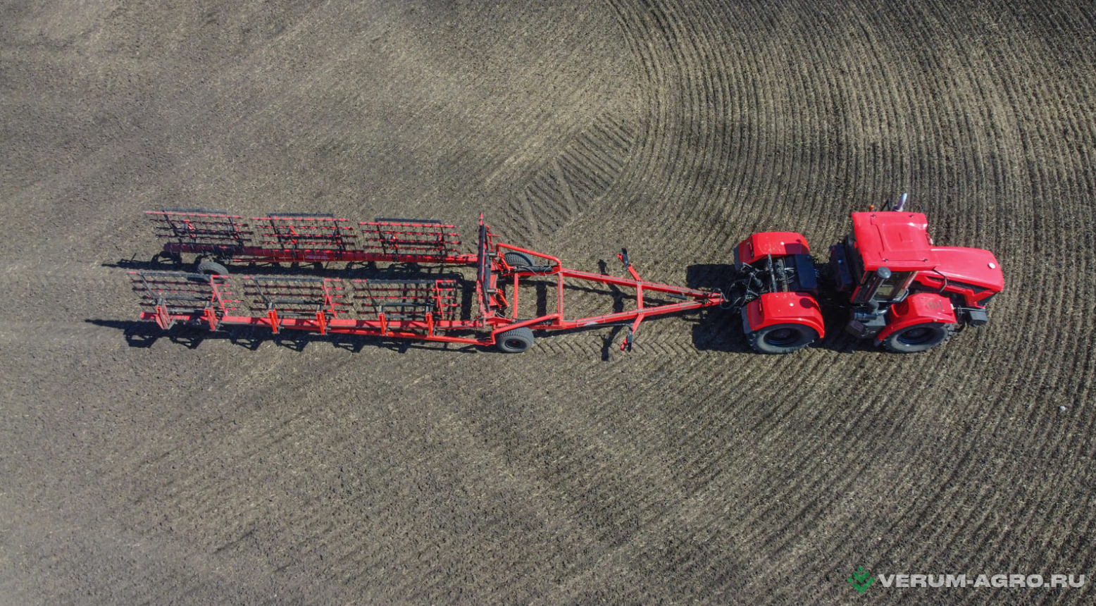 Бороны - ВИЛЛОК ФАРМ Борона тяжелая пружинная СоломМастер-15 (5 рядов, зуб 14 мм)