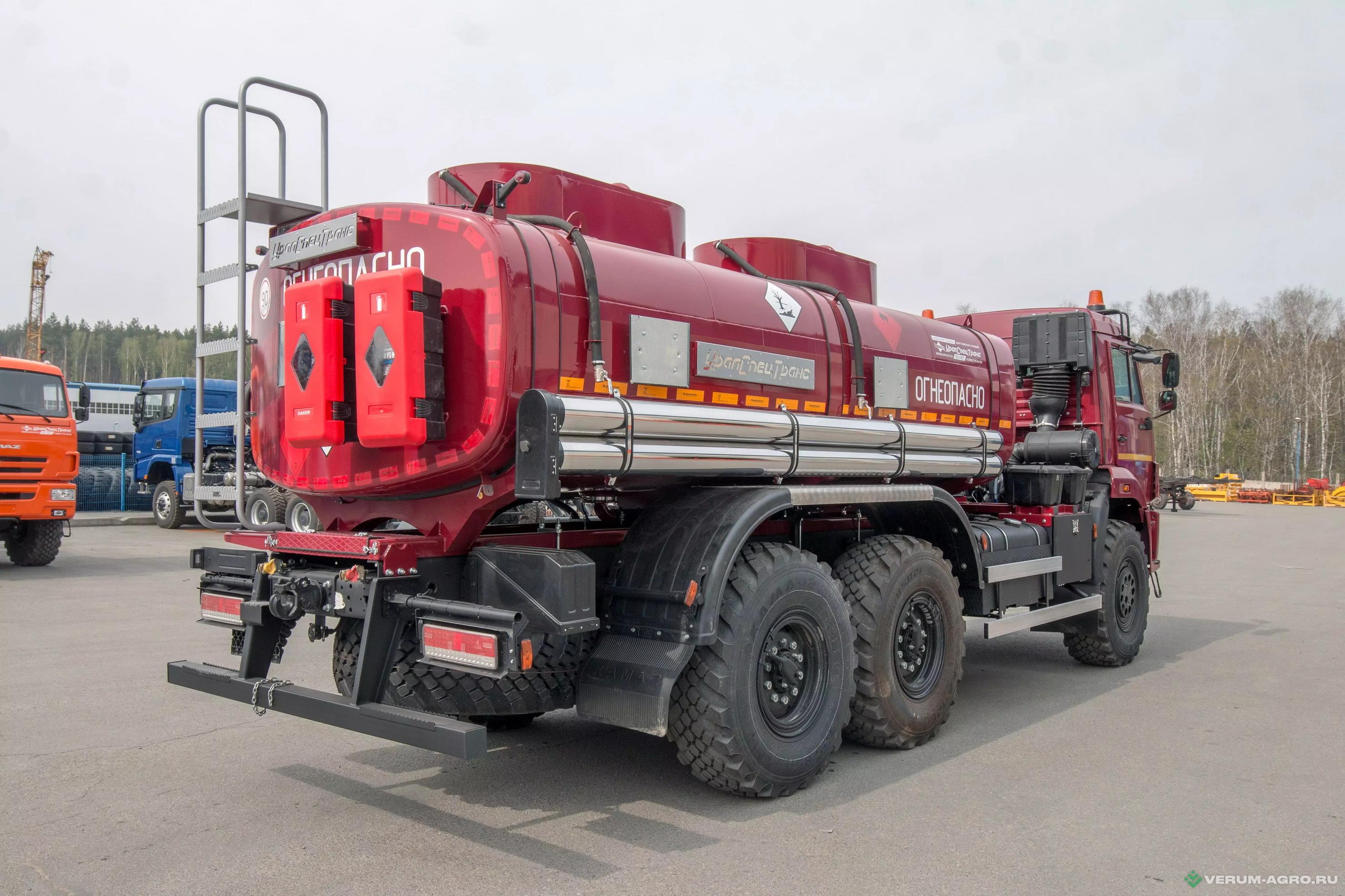 Автоцистерны - КАМАЗ 43118, 6х6, АТЗ-12 мод. 54531-13027-48 