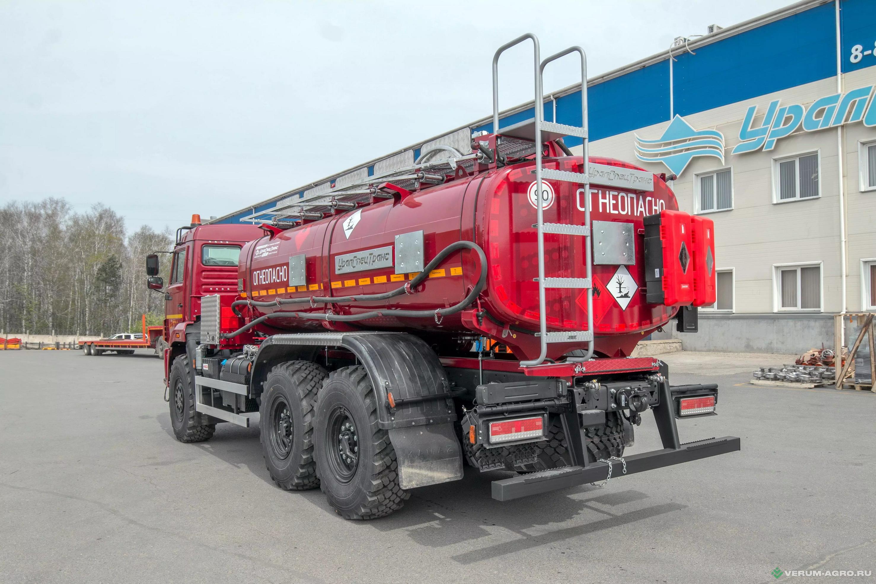 Автоцистерны - КАМАЗ 43118, 6х6, АТЗ-12 мод. 54531-13027-48 