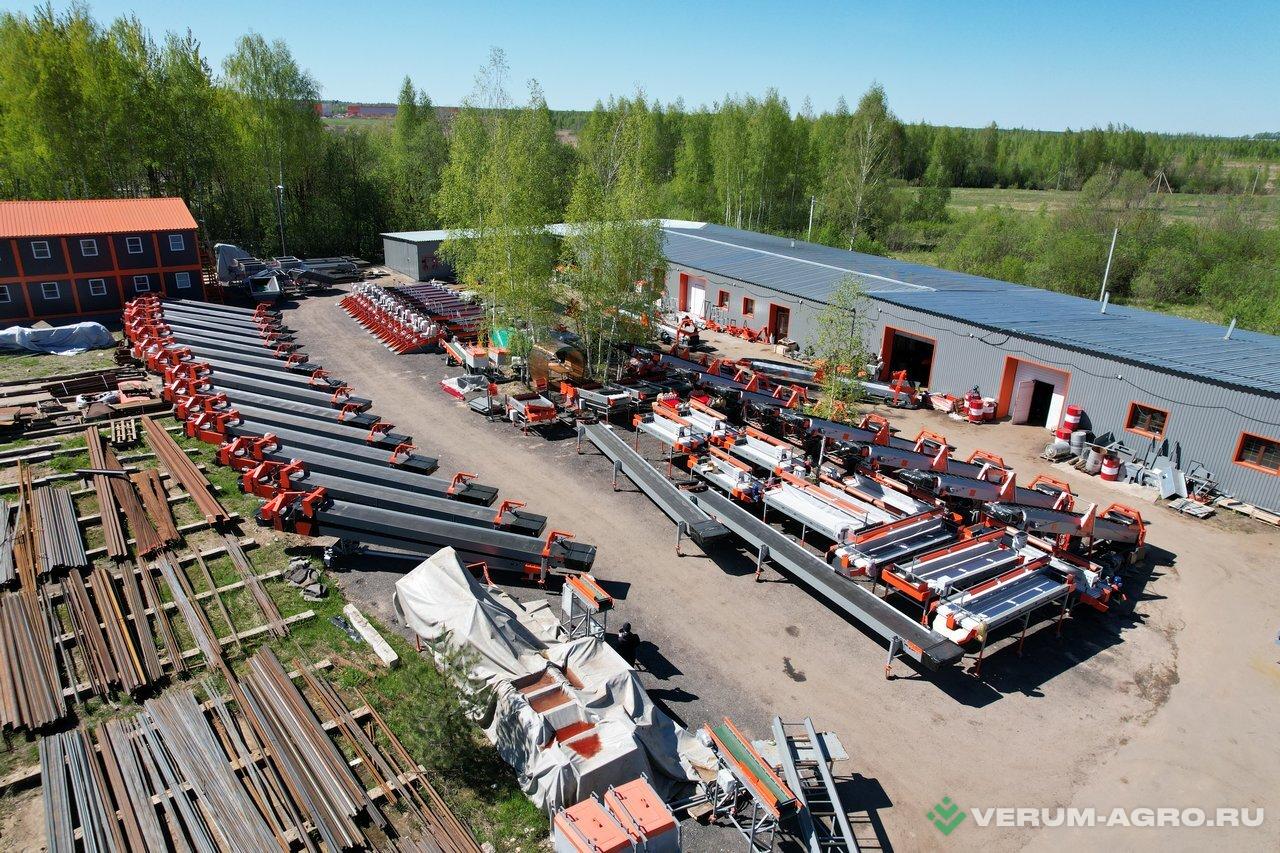 Прочее - КЛИНМАШ Двухсекционный ленточный телескопический транспорт ТТ 17-80ЭЛ