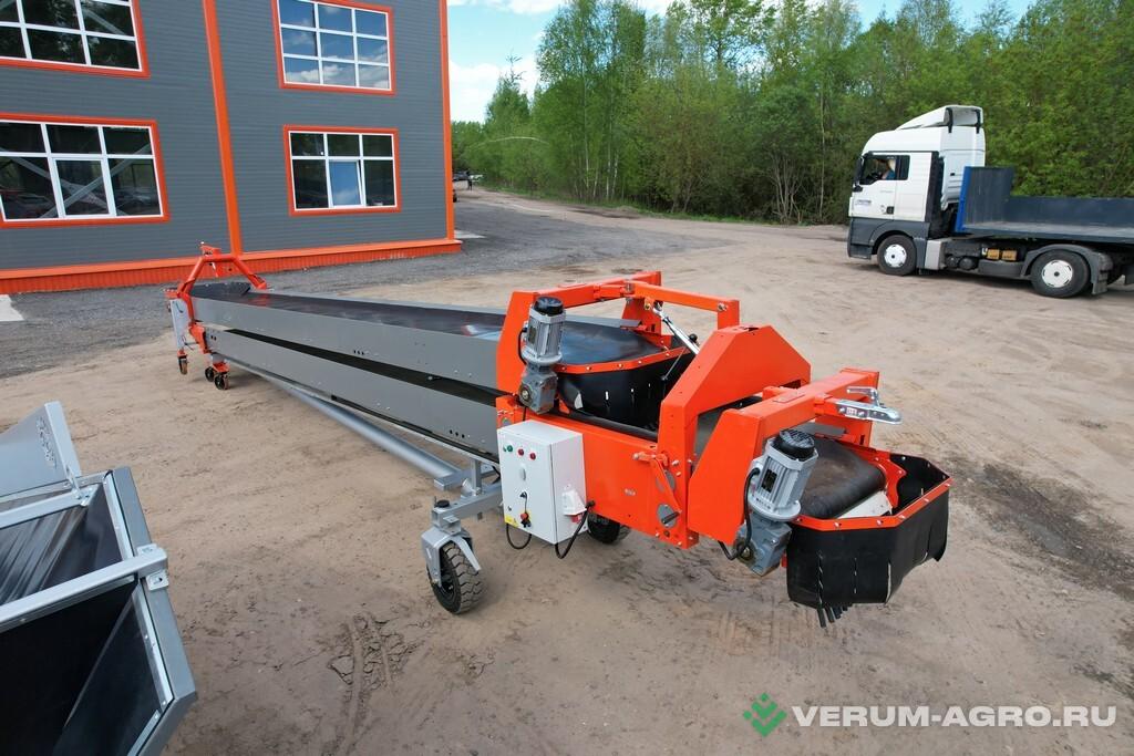 Прочее - КЛИНМАШ Двухсекционный ленточный телескопический транспорт ТТ 17-80ЭЛ