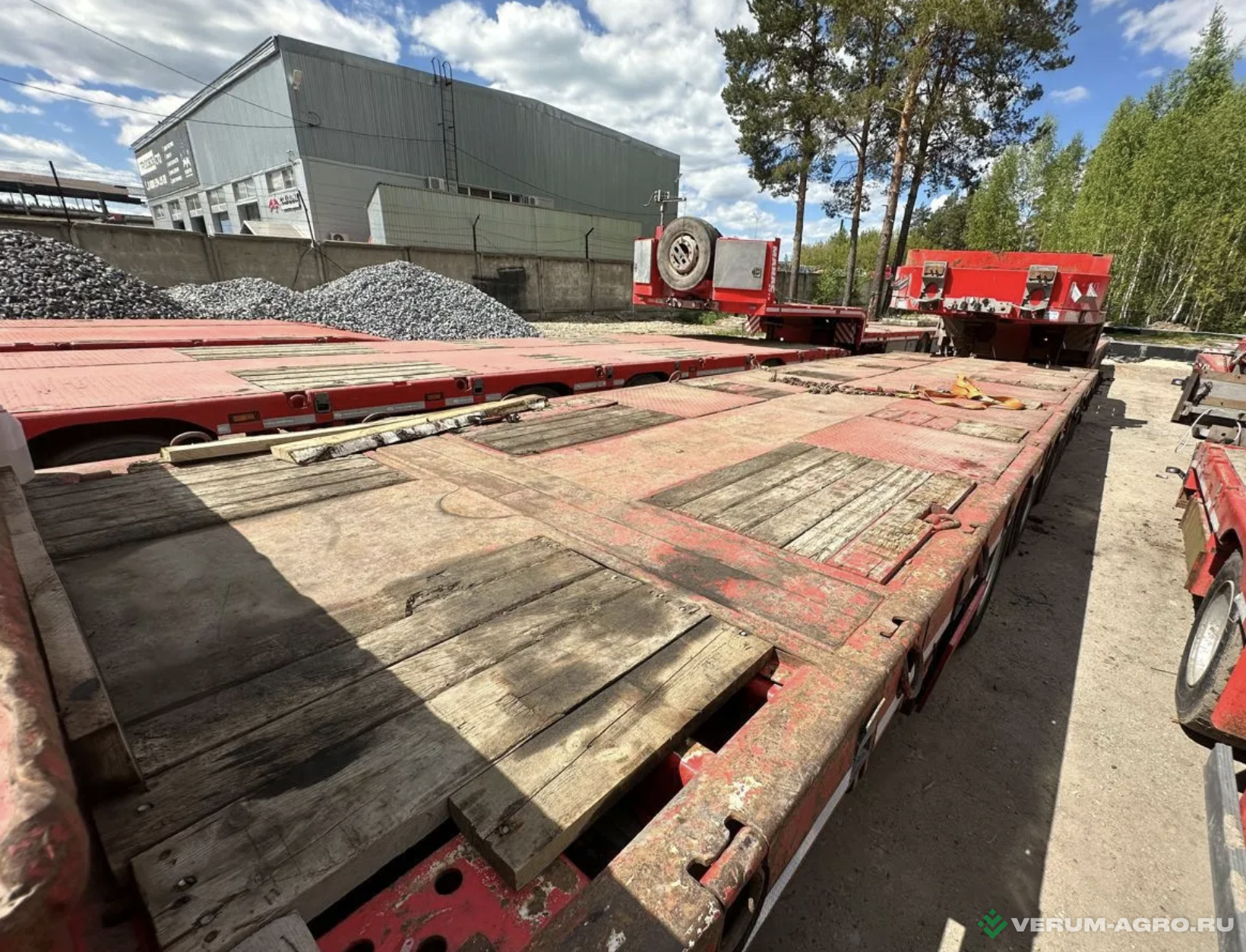 Полуприцепы - KASSBOHRER LB5E Трал