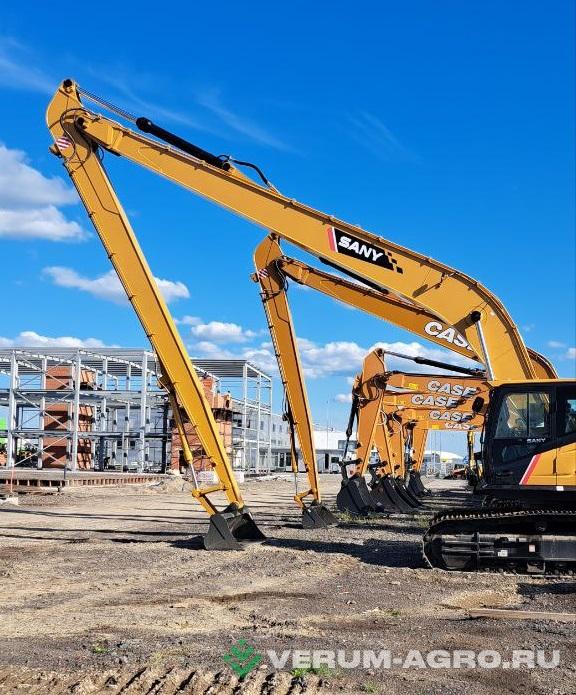 Экскаваторы - SANY SY330H Long Reach, 20м (Длиннорукий экскаватор) Гусеничный экскаватор