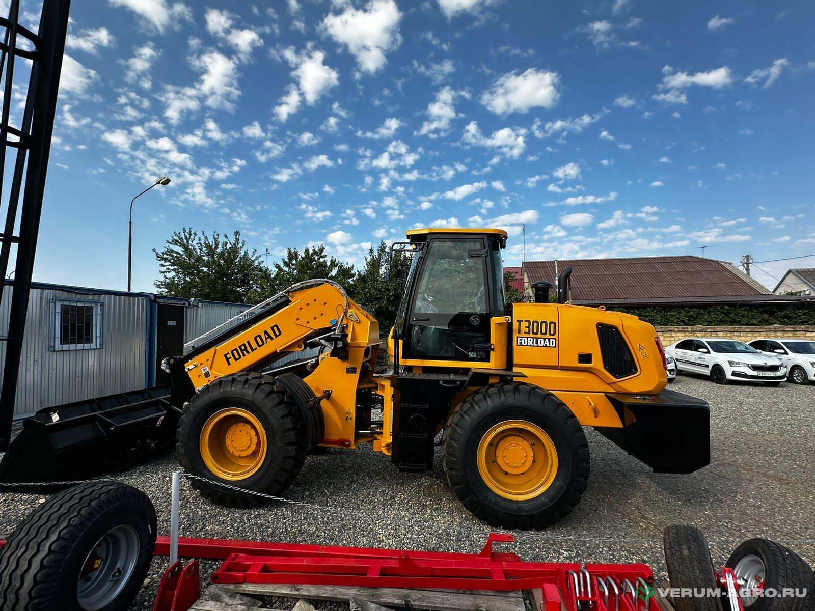 Телескопические погрузчики - FORLOAD T3000 