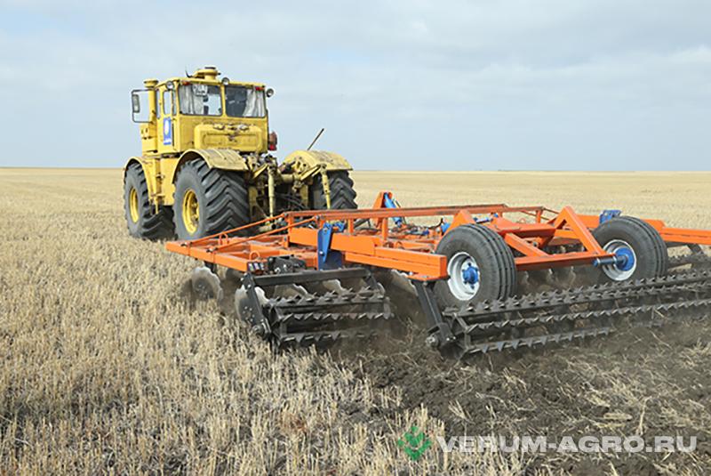 Бороны - БЕЛАГРОМАШ Борона дисковая модульная БДМ-7х4-0,9 с катком КШ
