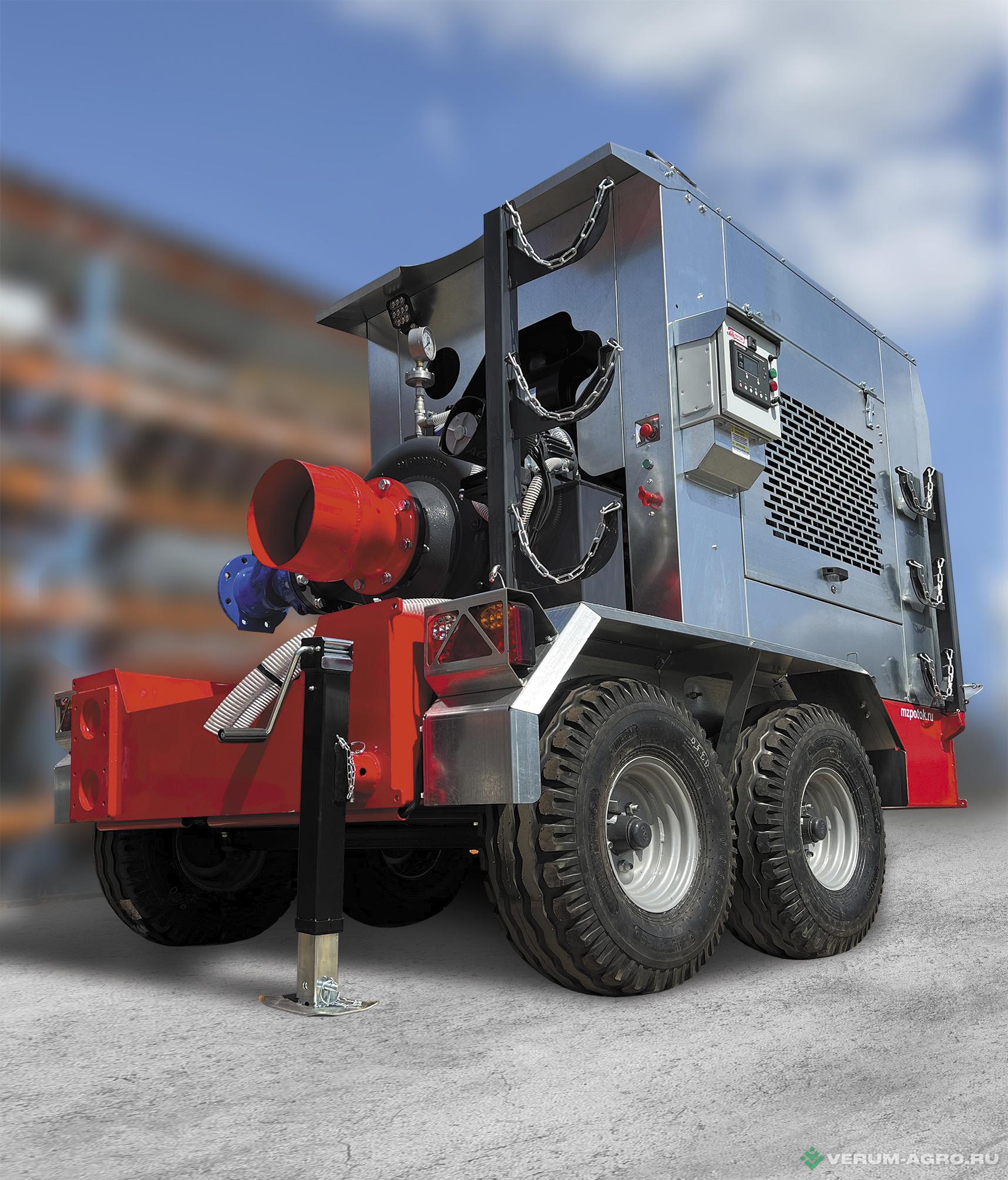 Насосные станции - ПОТОК Дизельная насосная станция / установка Т120  Zvezda RUC C6-815/155 ZR-VAC/ Doosan 126