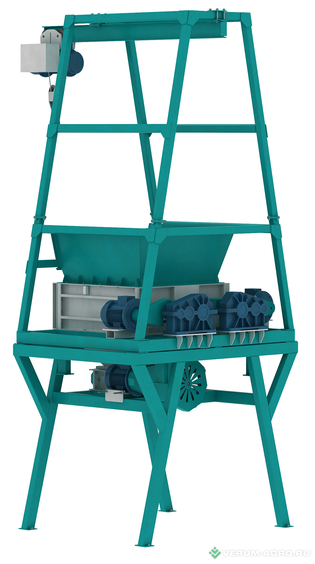 Прочее - ГАММА-ИНСТРУМЕНТ Дробилка комков мод. ДК 1100–800–1С2У–380-21-УХЛ4. Изготовлена по ТУ 28.92.40.129–004–75700790–2021