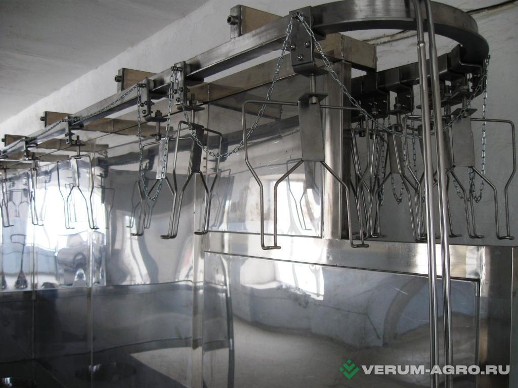 Оборудование для мясопереработки - ПОЛИПРОМ ЛИНИЯ УБОЯ КРОЛИКОВ И ПТИЦЫ РАЗВЕРНУТАЯ «ЛЗК-100.1 