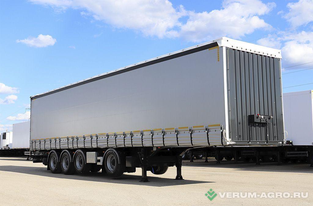 Полуприцепы - ТОНАР Полуприцеп шторно-бортовой T4-13V/VK (97883) 