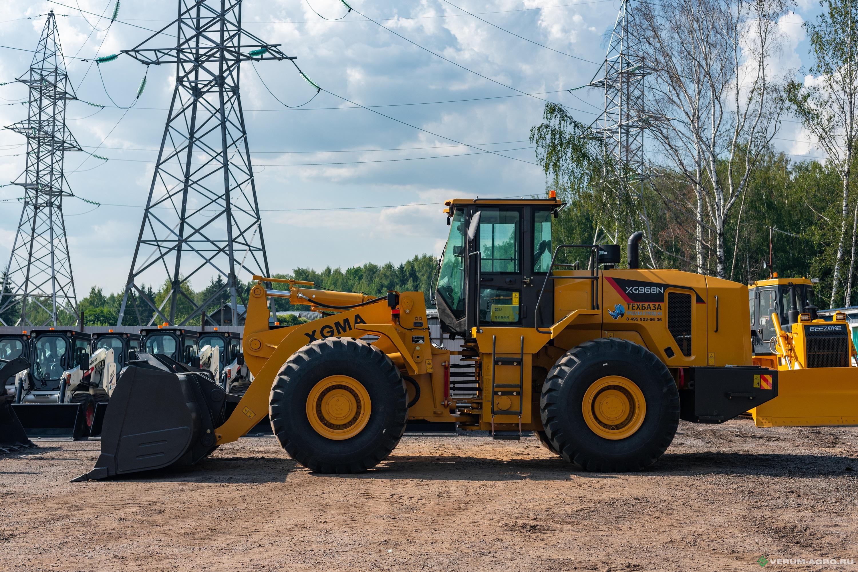 Фронтальные погрузчики - XGMA XG 968N