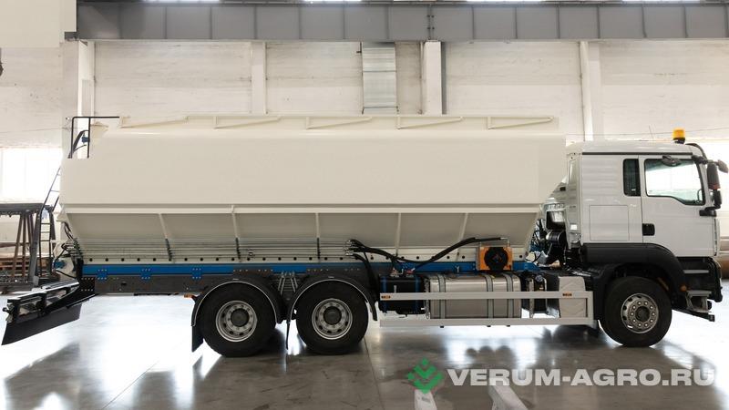 Специальные автомобили - SITRAK Кормовоз (ЗСК) Алюминиевый (15 м³/18 м³/20 м³) 