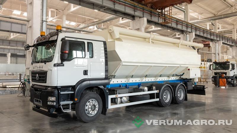 Специальные автомобили - SITRAK Кормовоз (ЗСК) Алюминиевый (15 м³/18 м³/20 м³) 