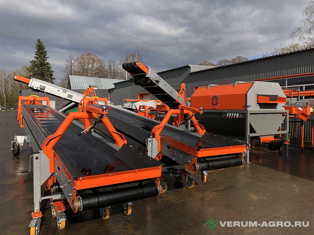 Прочее - КЛИНМАШ Двухсекционный ленточный телескопический транспорт ТТ 17-80Г