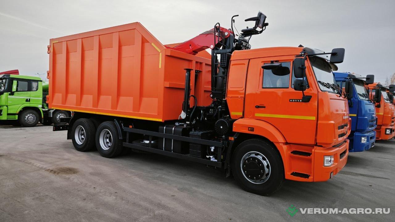 Специальные автомобили - КАМАЗ 42261-211-48 Металловоз на шасси 65115-3094-48