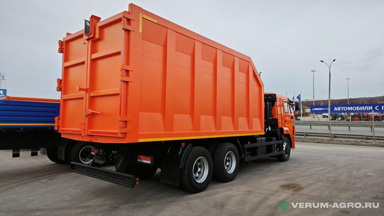Специальные автомобили - КАМАЗ 42261-211-48 Металловоз на шасси 65115-3094-48