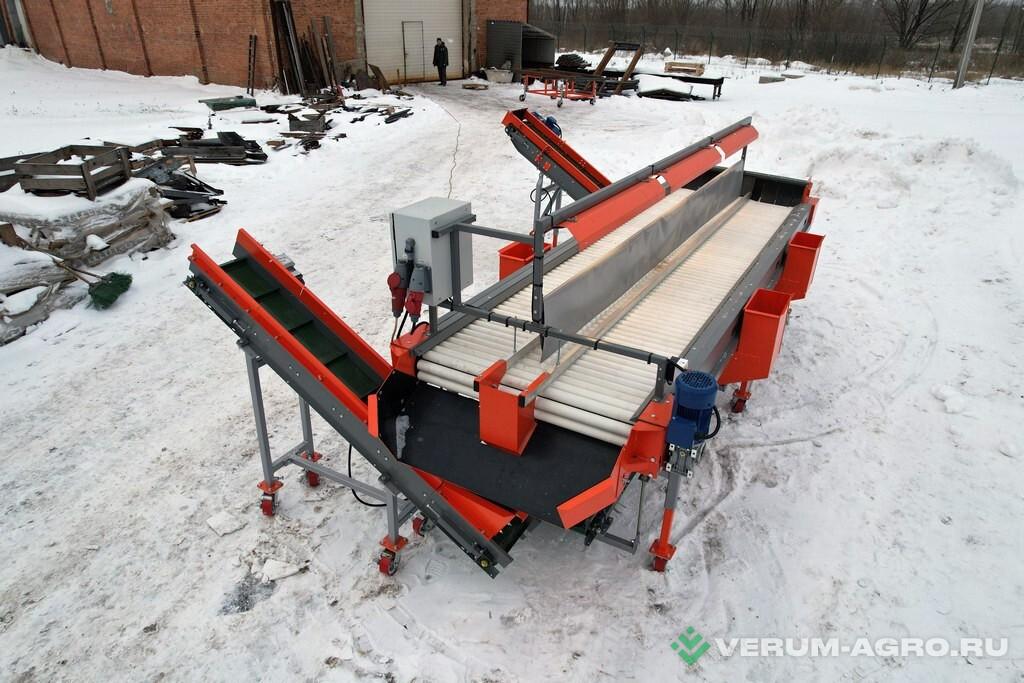 Прочее - КЛИНМАШ Инспекционный стол роликовый РИ-3Т-1-4             