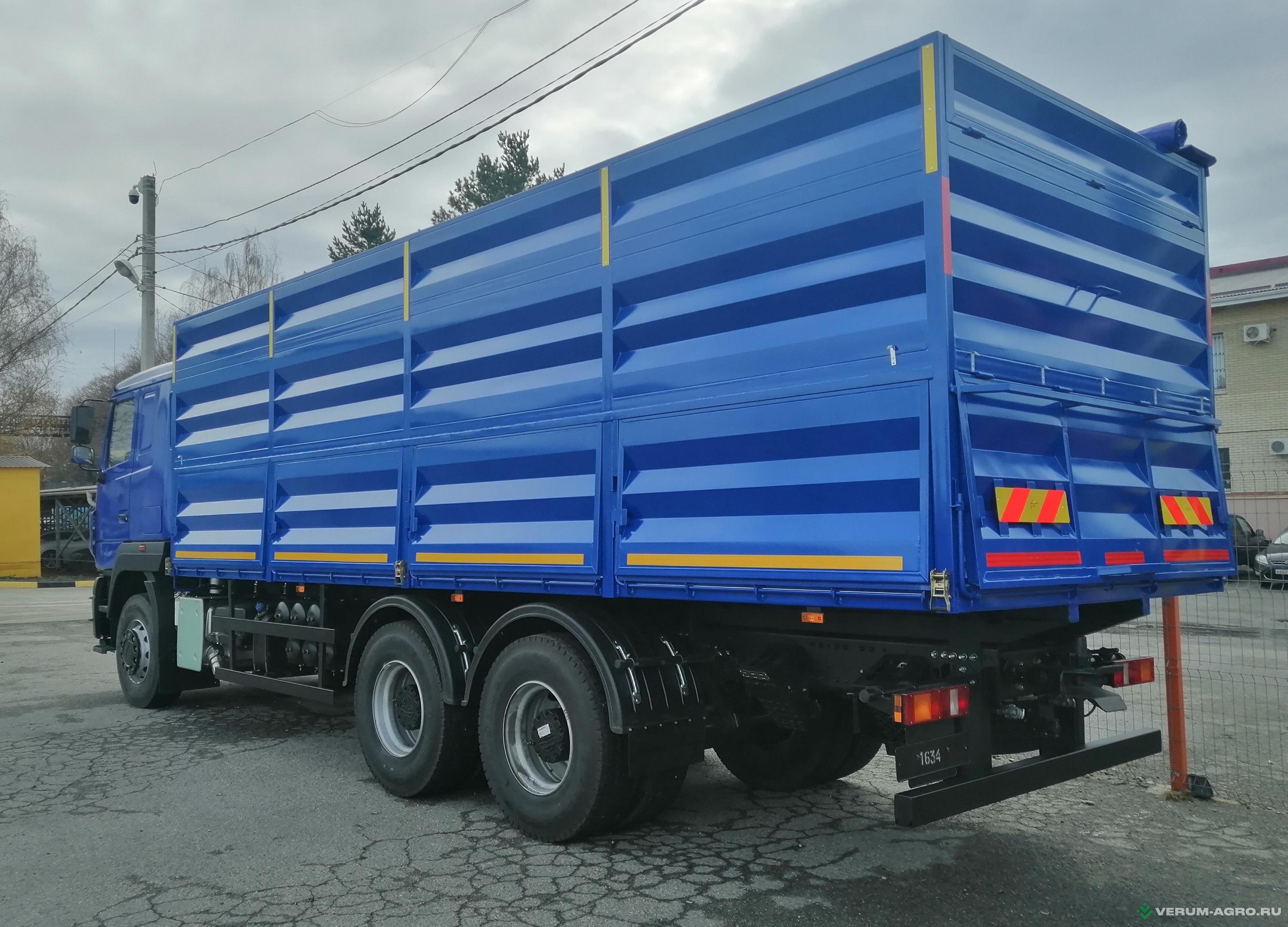 Грузовой автотранспорт - МАЗ 653518 бортовой зерновоз