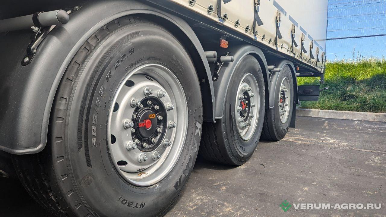 Полуприцепы - UAT UzAutoTreiler (UAT) SCFG - 9226.01  Полуприцеп Шторно - Бортовой (13,6м.) 