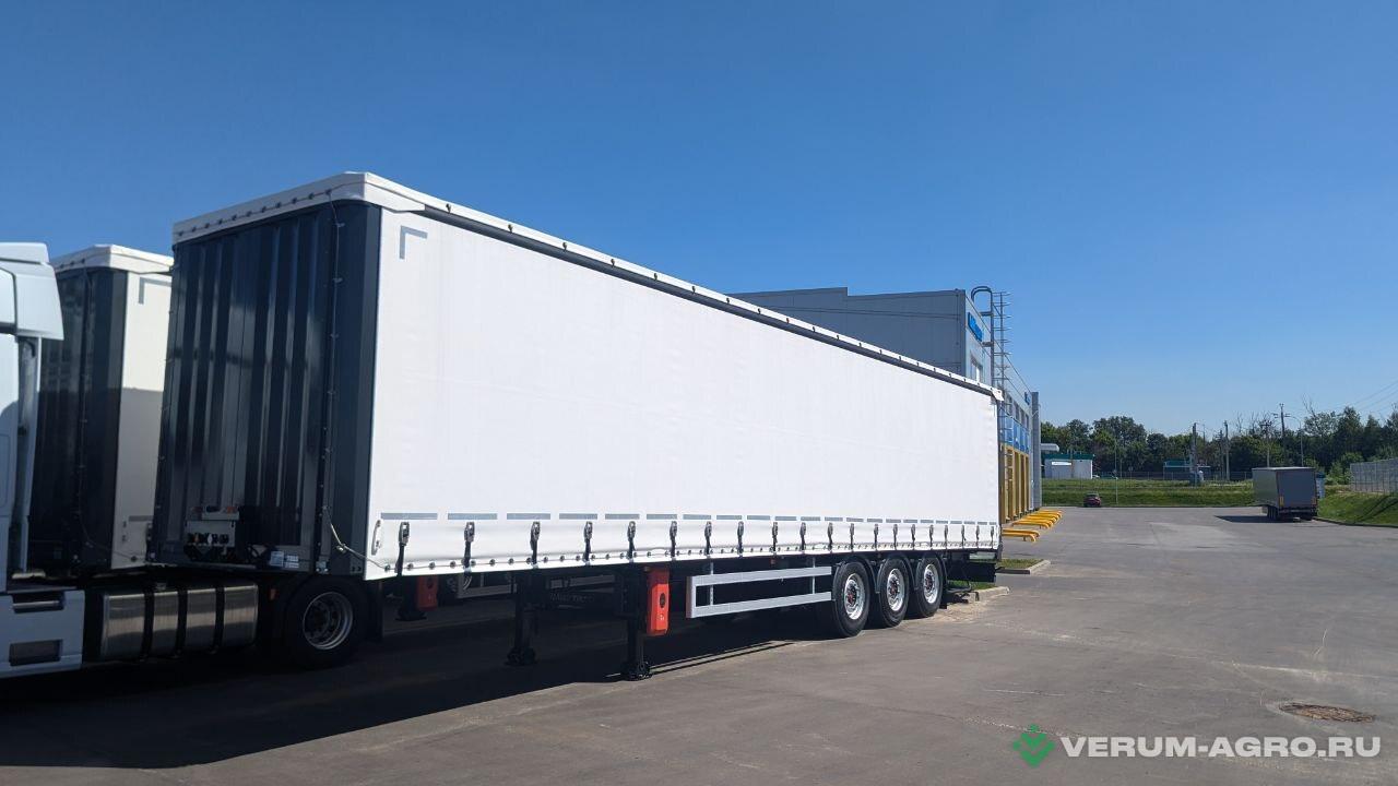 Полуприцепы - UAT UzAutoTreiler (UAT) SCFG - 9226.01  Полуприцеп Шторно - Бортовой (13,6м.) 