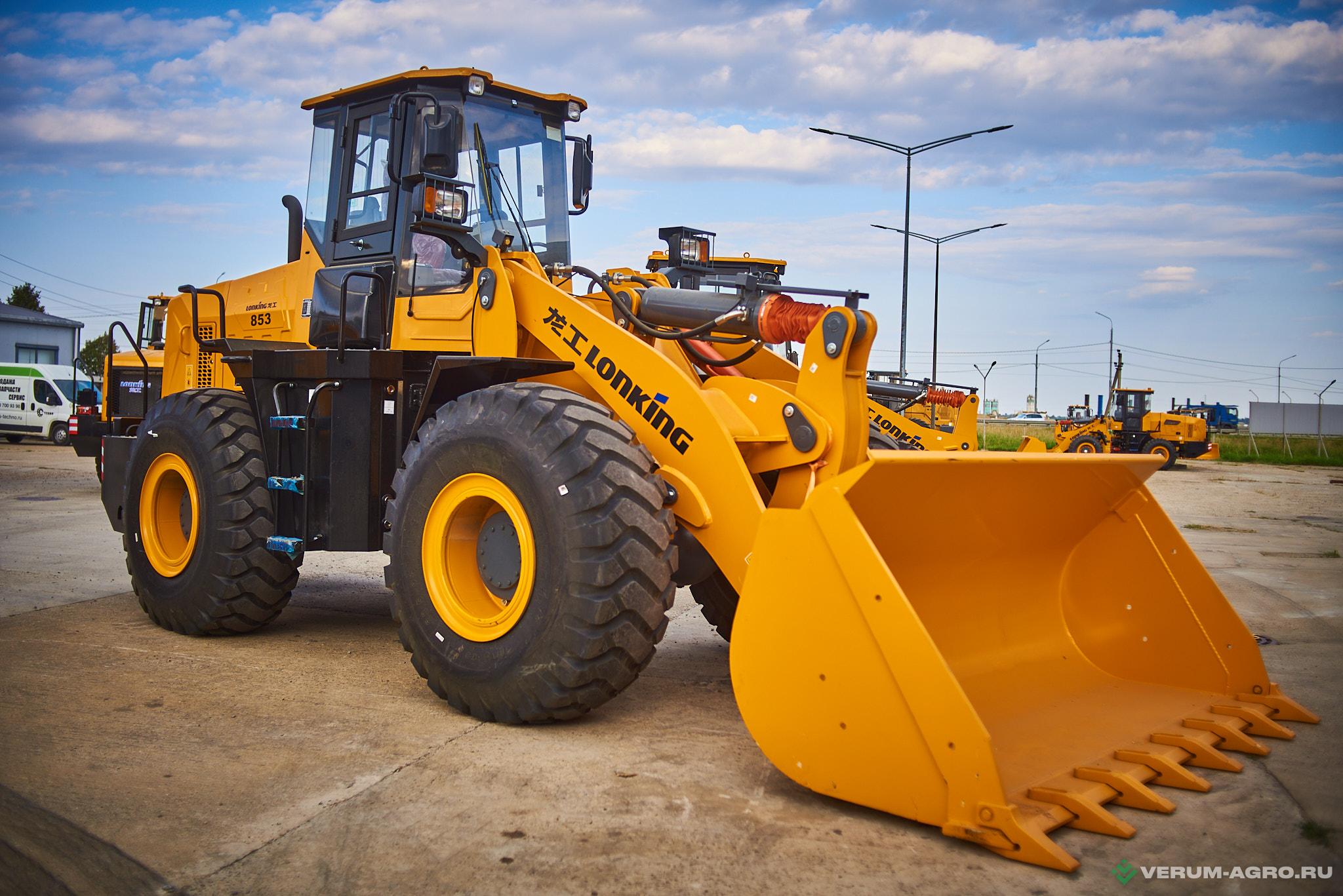 Фронтальные погрузчики - LONKING CDM853 ковш 3 м3, г/п 5тн