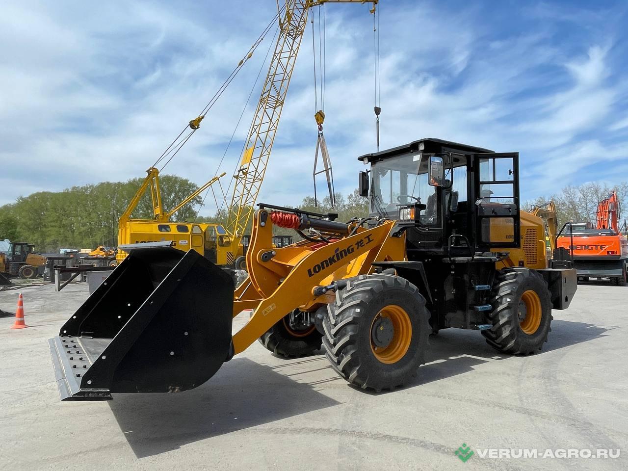 Фронтальные погрузчики - LONKING CDM835  AGRI
