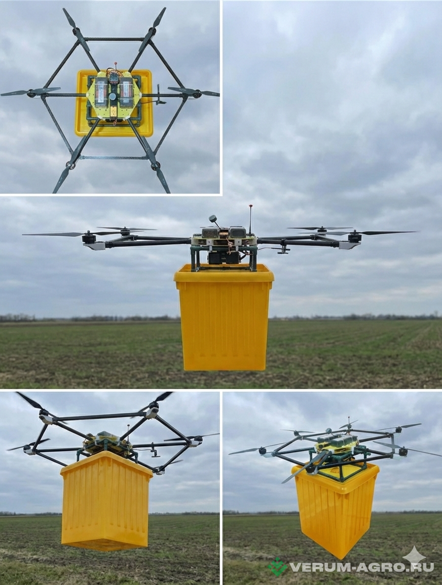 Бпла - ШТУРМ Гексакоптер «Рос-Т-Агро» 