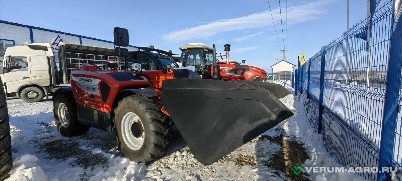 Телескопические погрузчики - OPTITECH TH 738S 