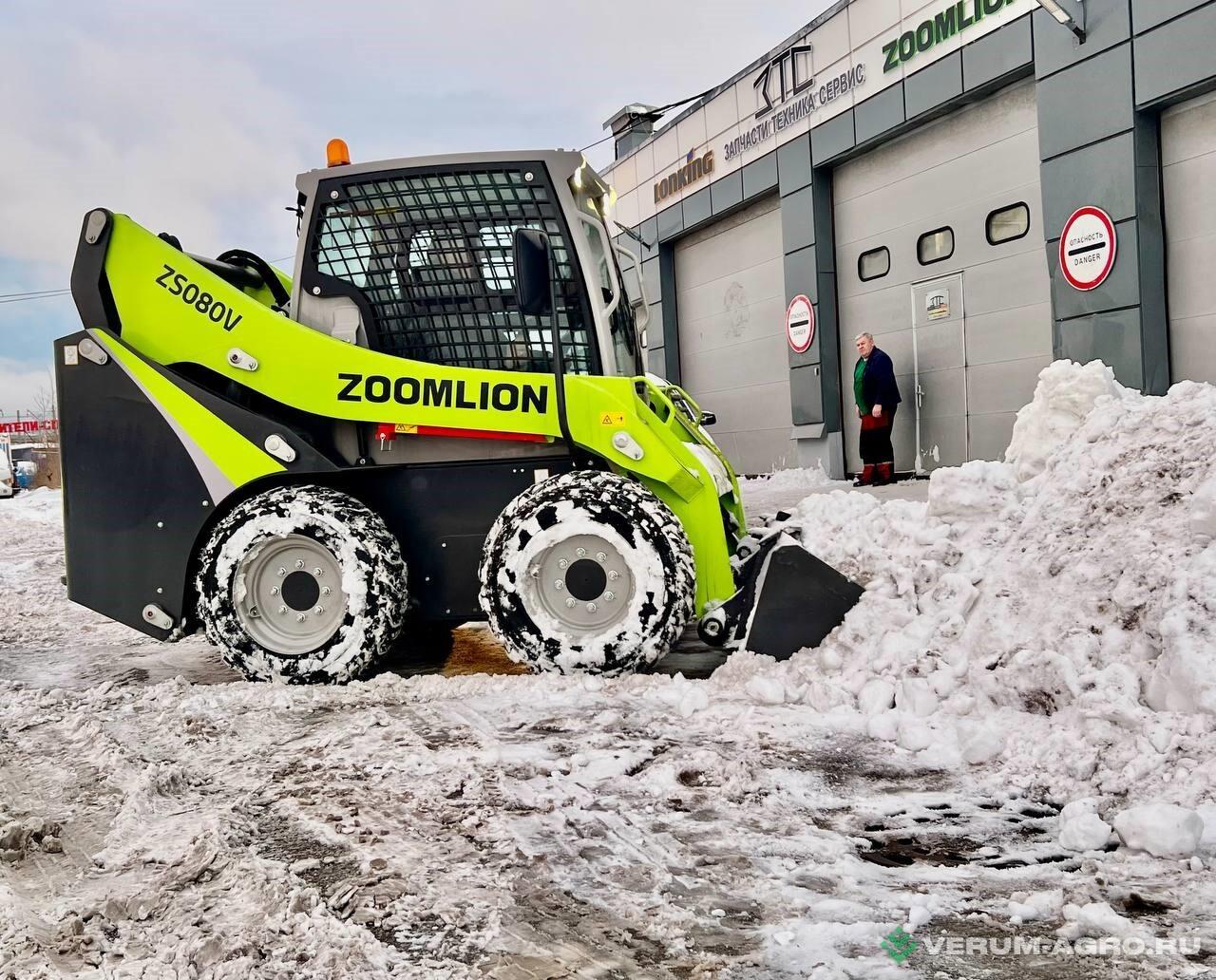 Мини-погрузчики - ZOOMLION  ZS080V 