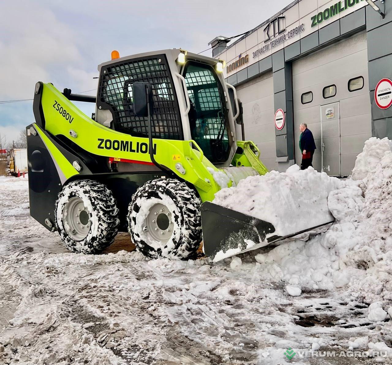 Мини-погрузчики - ZOOMLION  ZS080V 