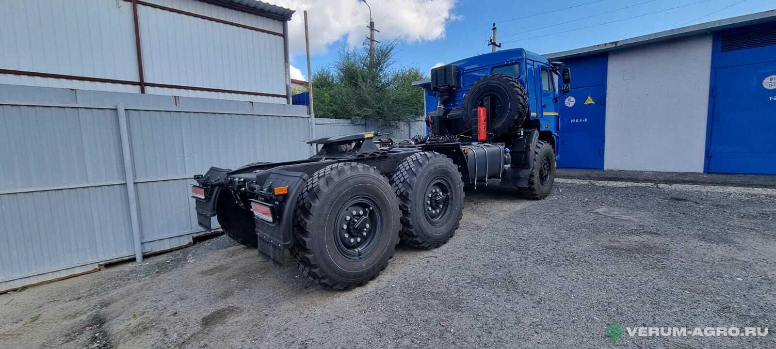 Грузовой автотранспорт - КАМАЗ 44109, тягач ДОПОГ 6х6, ДВС Cummins ISL340.50, шины 425/85R21, высота ССУ 1540 мм