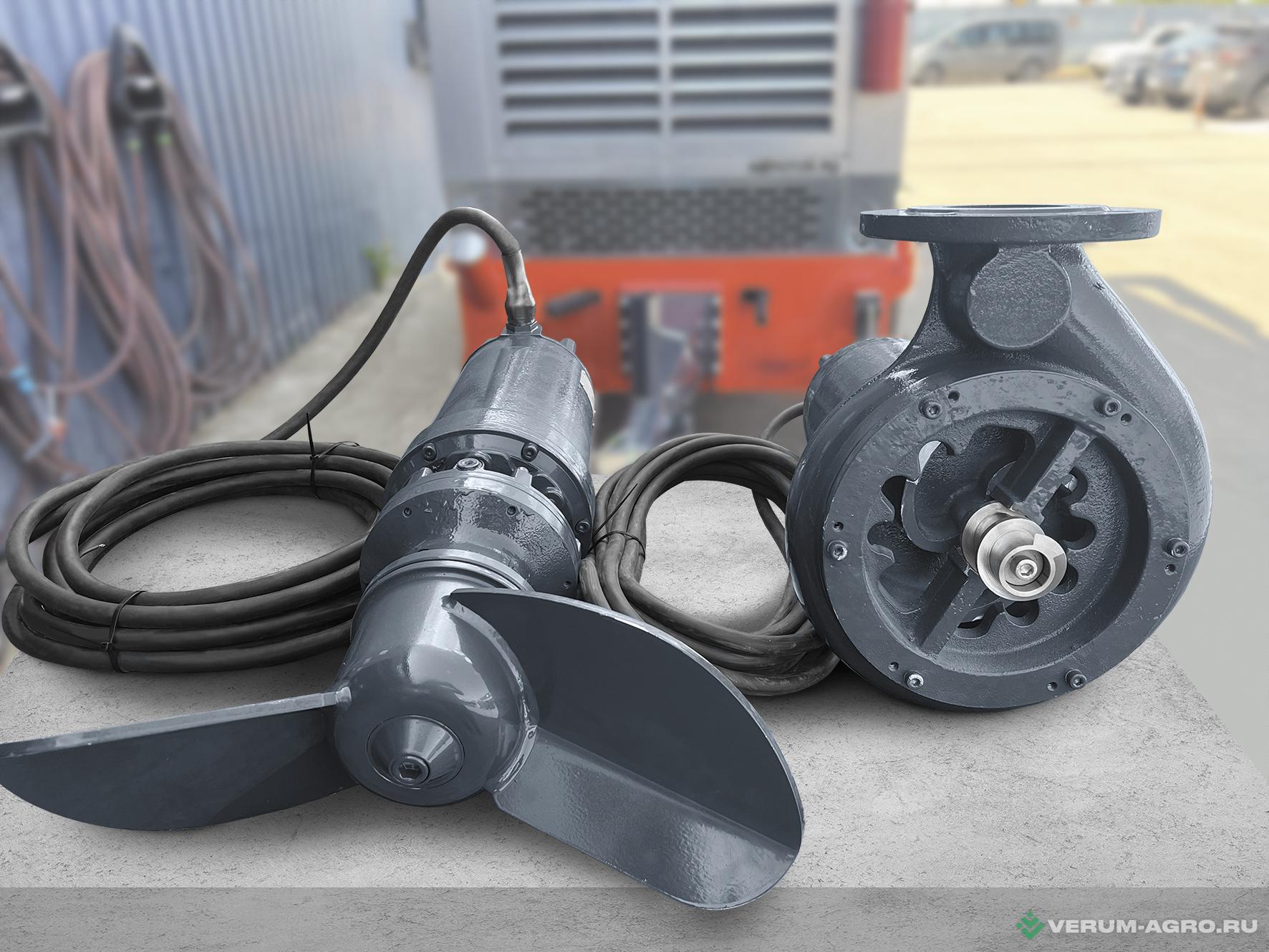 Навозоудаление - ПОТОК Миксер погружной Zvezda RUS MSE 4/4