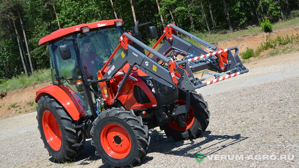 Навесные погрузчики - METAL-FACH Т-812/2 для мини-трактора 