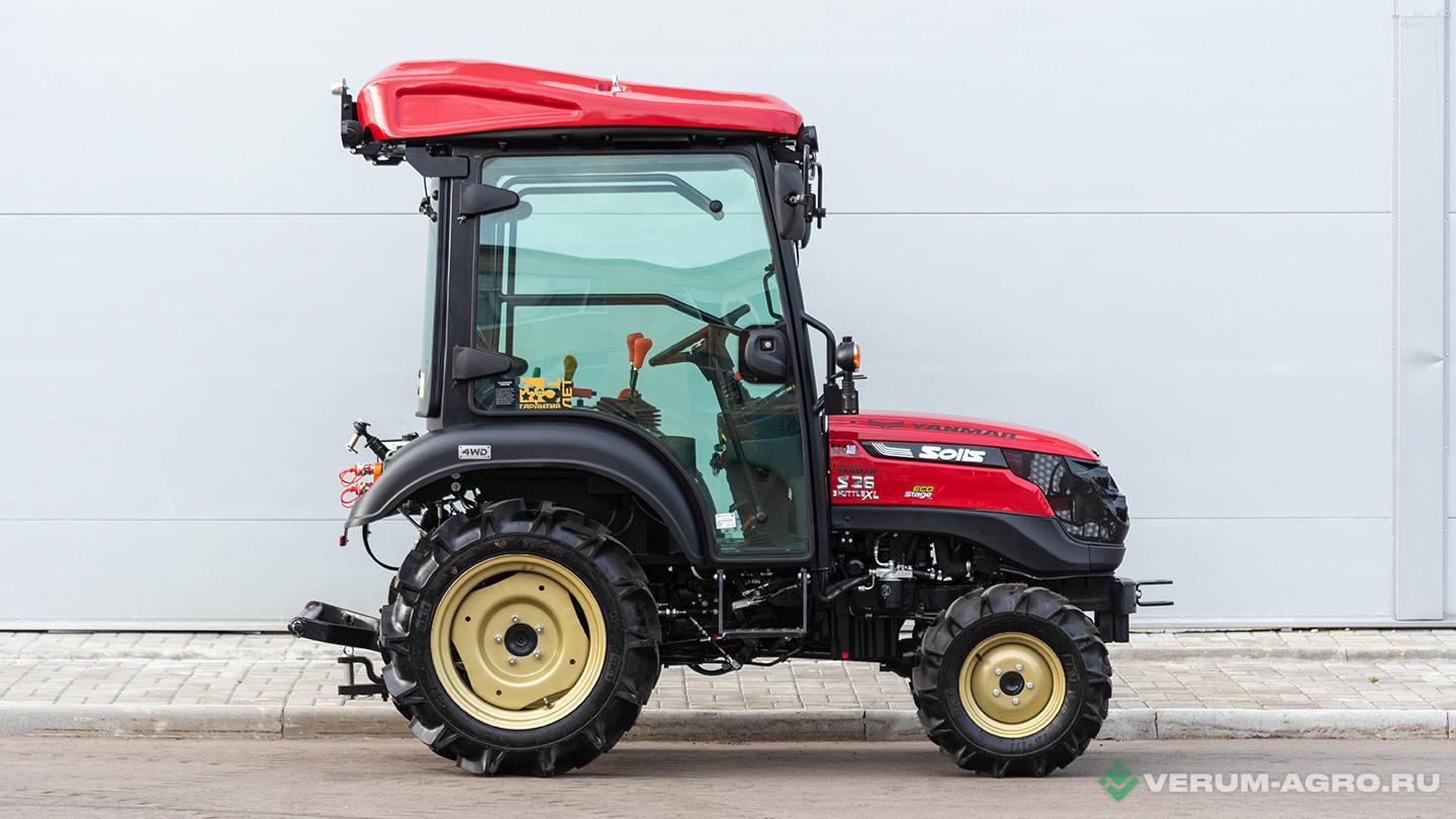 Колесные тракторы - SOLIS 26C Mit  4х4 (9+9) STD agri