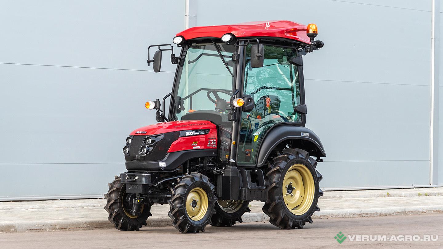 Колесные тракторы - SOLIS 26C Mit  4х4 (9+9) STD agri