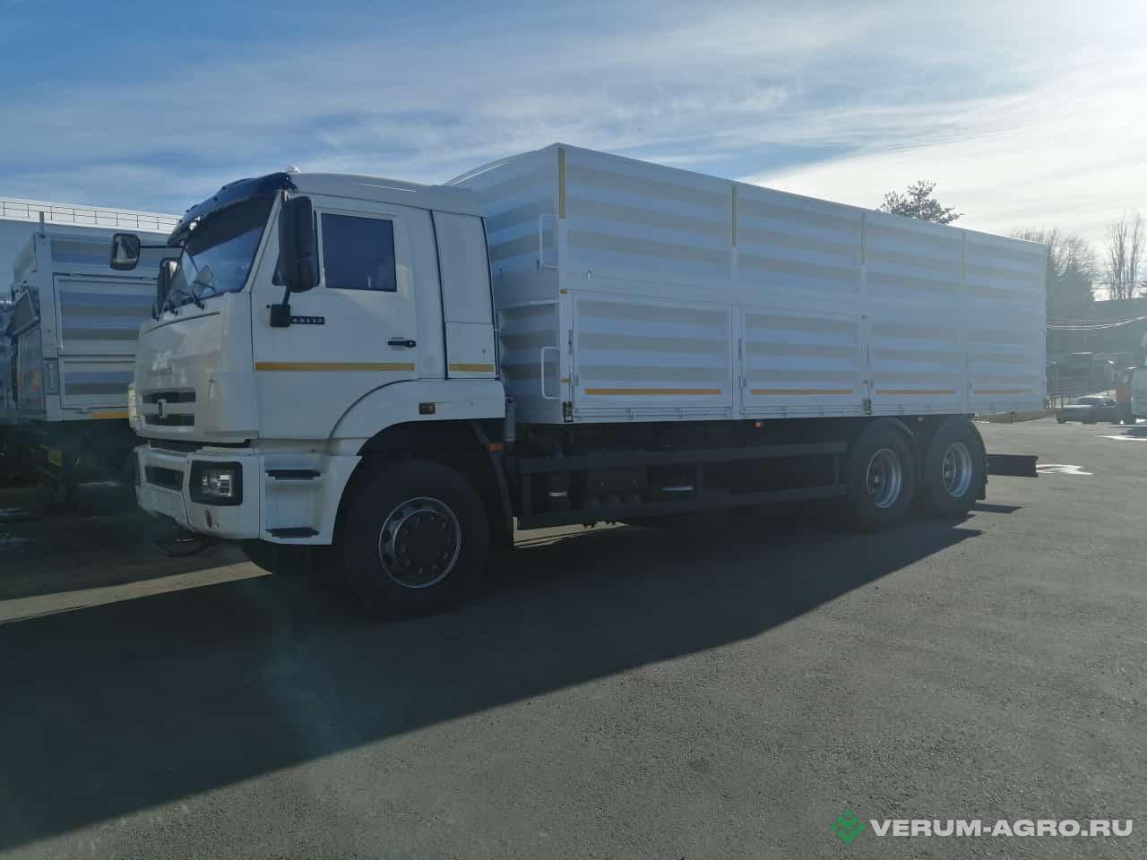 Грузовой автотранспорт - КАМАЗ 653515 бортовой зерновоз