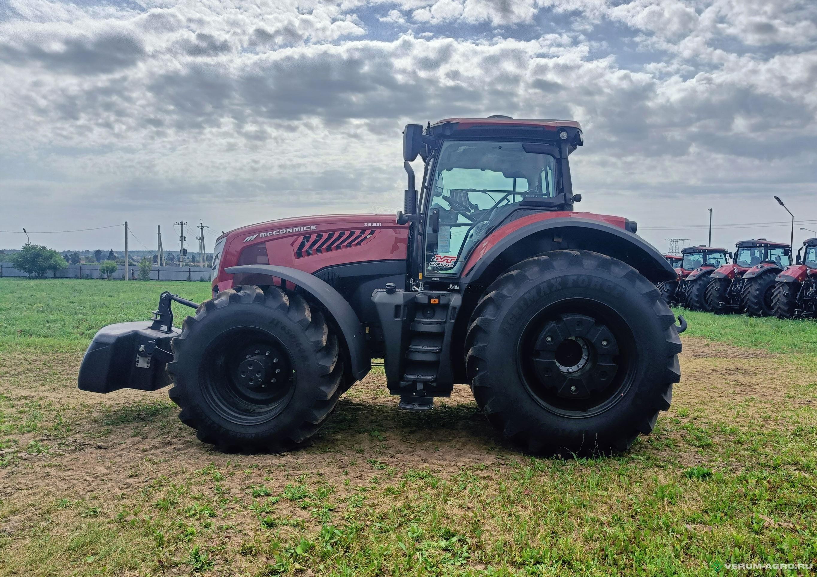Колесные тракторы - MCCORMICK X8.631 VT-DRIVE 
