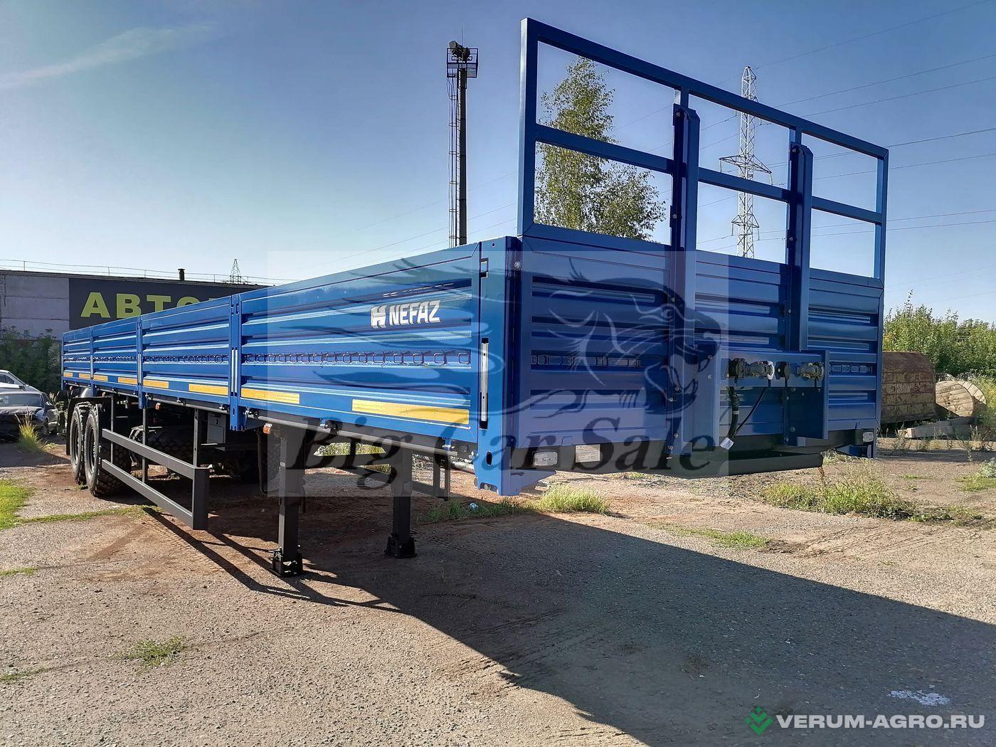 Полуприцепы - ТЗА 588522-0000020-10 Бортовой полуприцеп для тягача вездехода 6х6