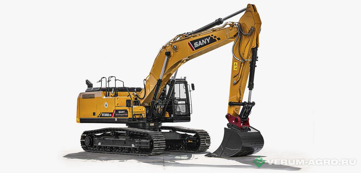 Экскаваторы - SANY SY330H (с гидролинией для работы с гидромолотом) Гусеничный экскаватор
