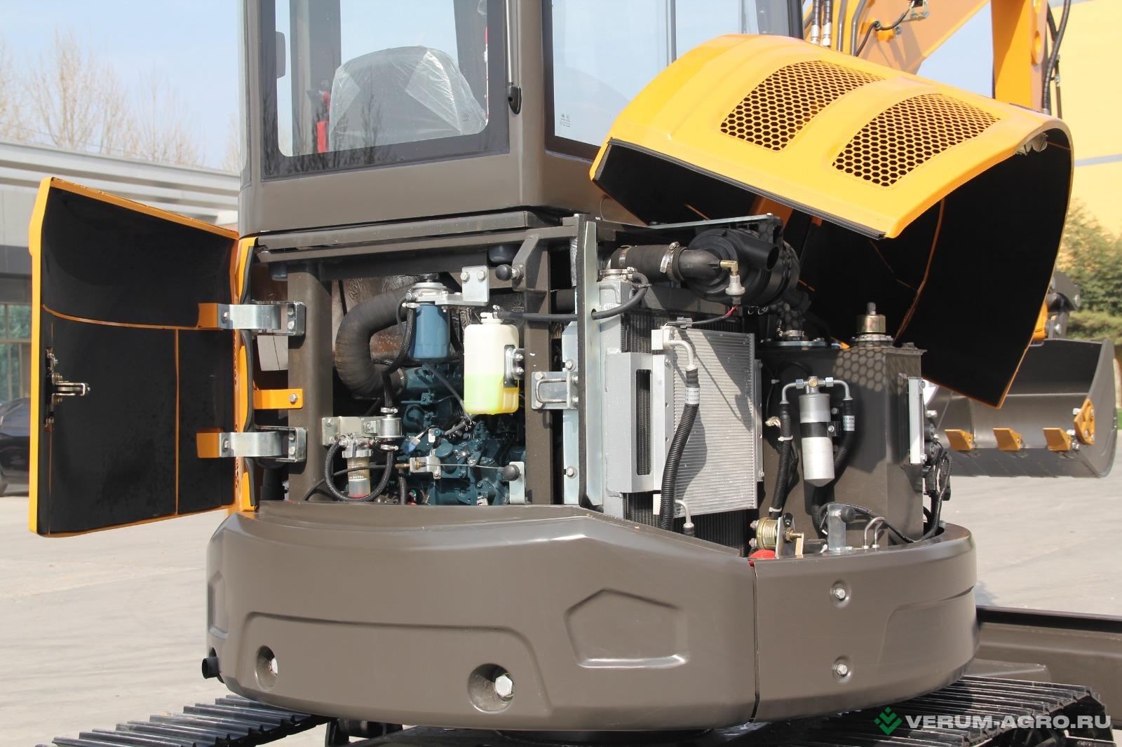 Экскаваторы - YNIX YN35 Гидравлика: Rexroth (Германия), EATON (США)