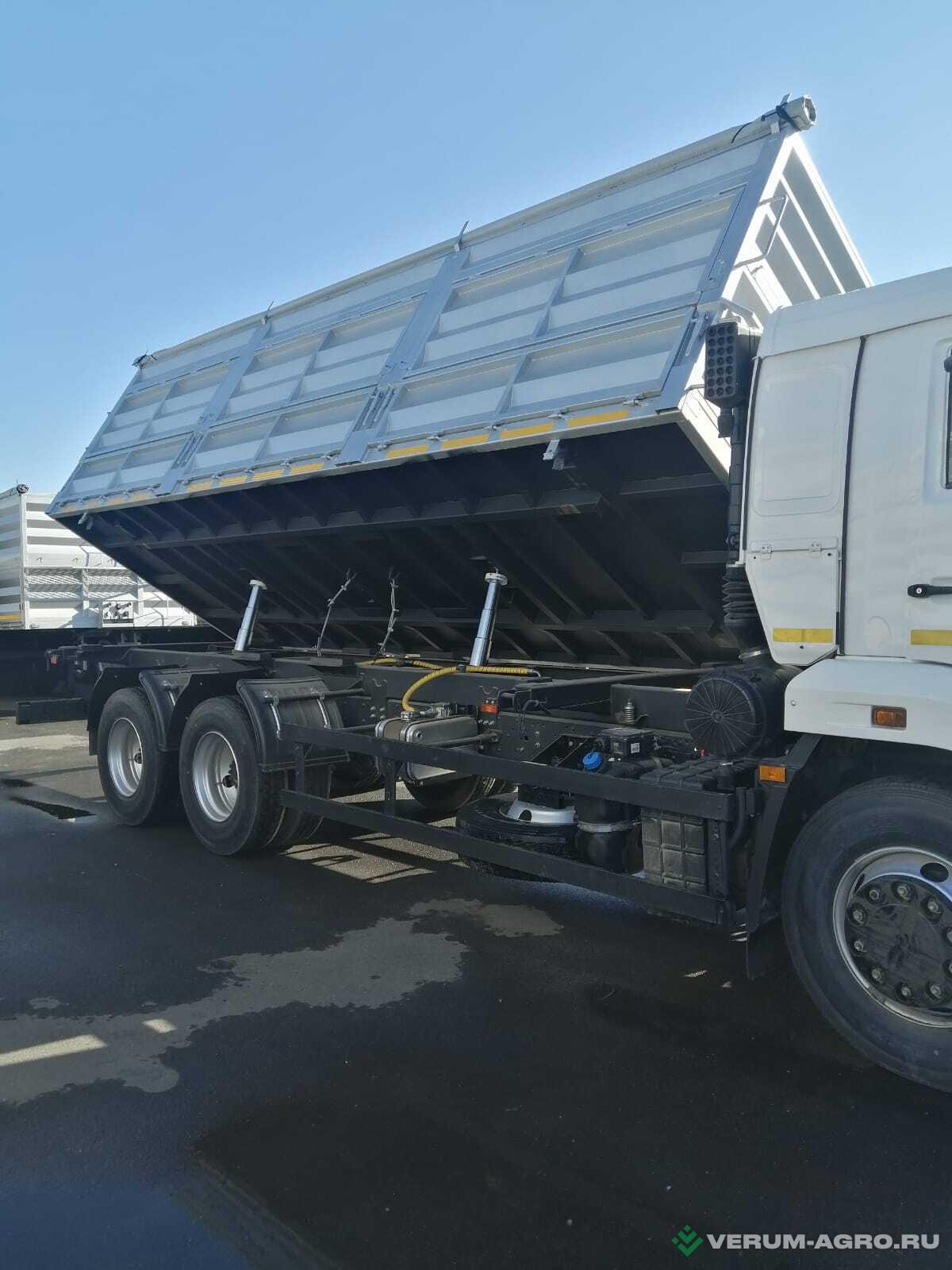 Грузовой автотранспорт - КАМАЗ 653510 самосвал зерновоз