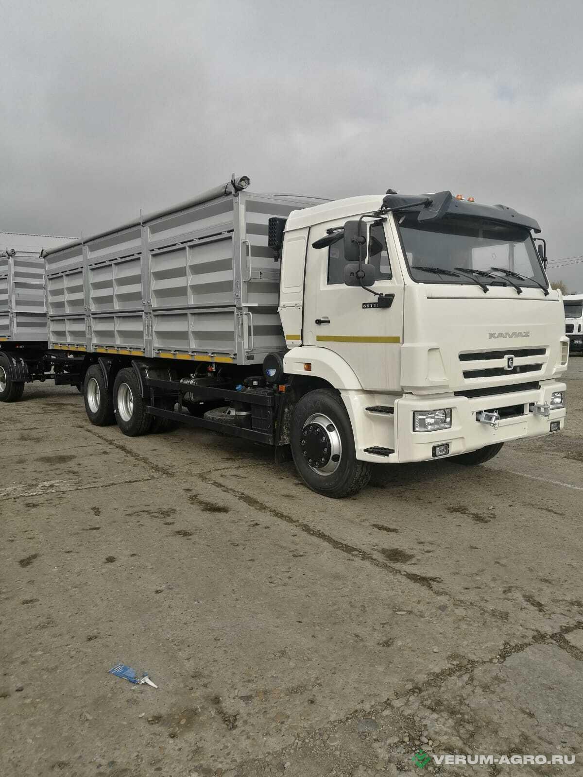 Грузовой автотранспорт - КАМАЗ 653510 самосвал зерновоз