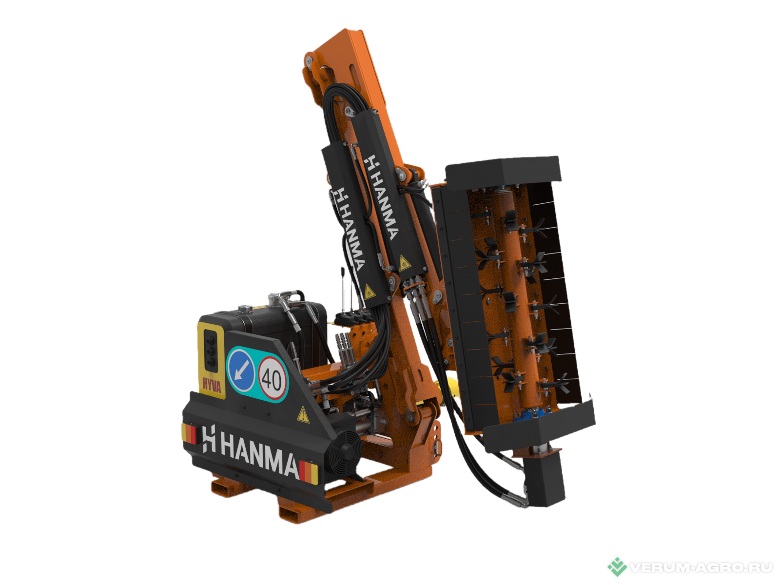Прочее - HANMA Мульчер на МТЗ 1,5м