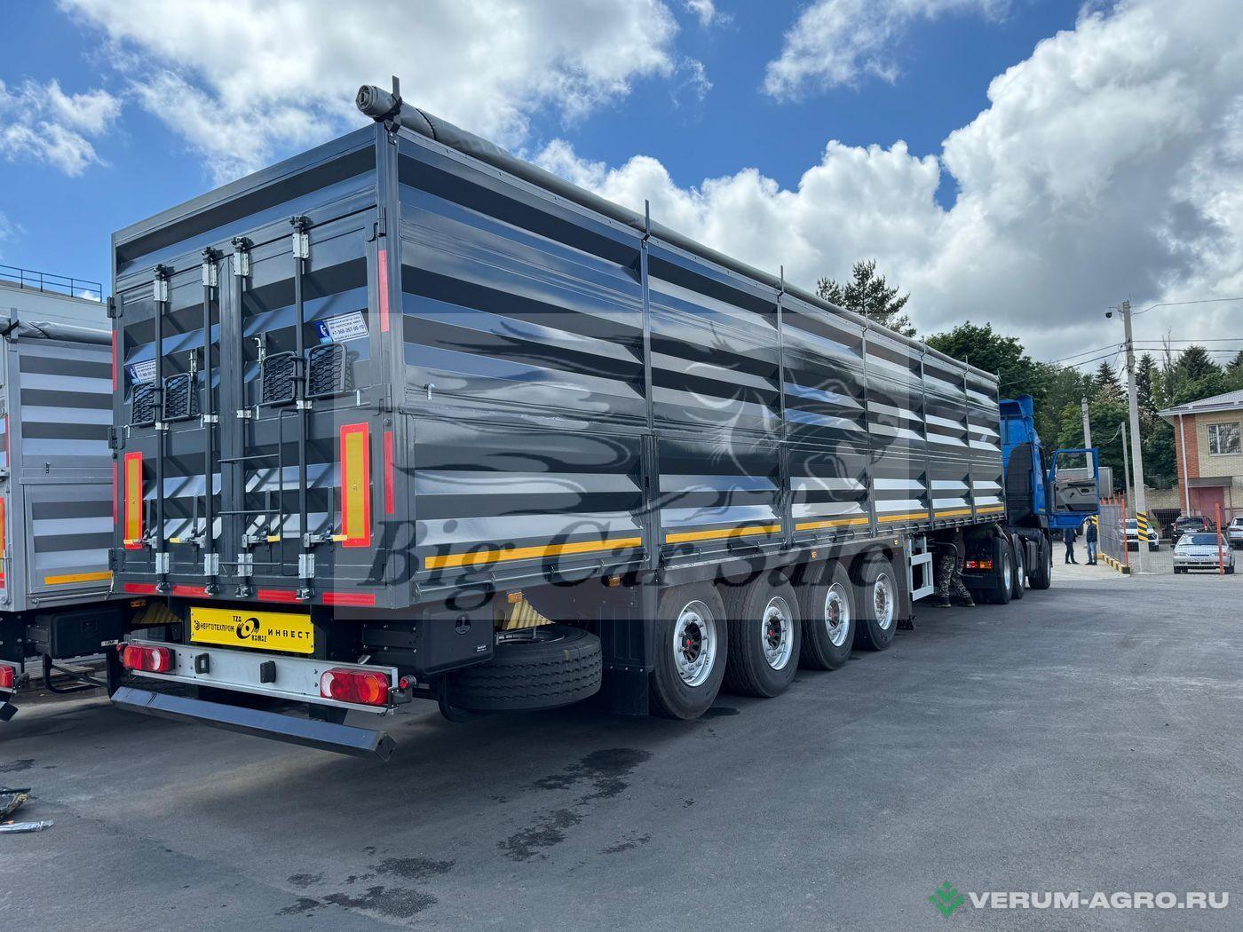 Полуприцепы - ТЗА 588536-0330100 Полуприцеп зерновоз